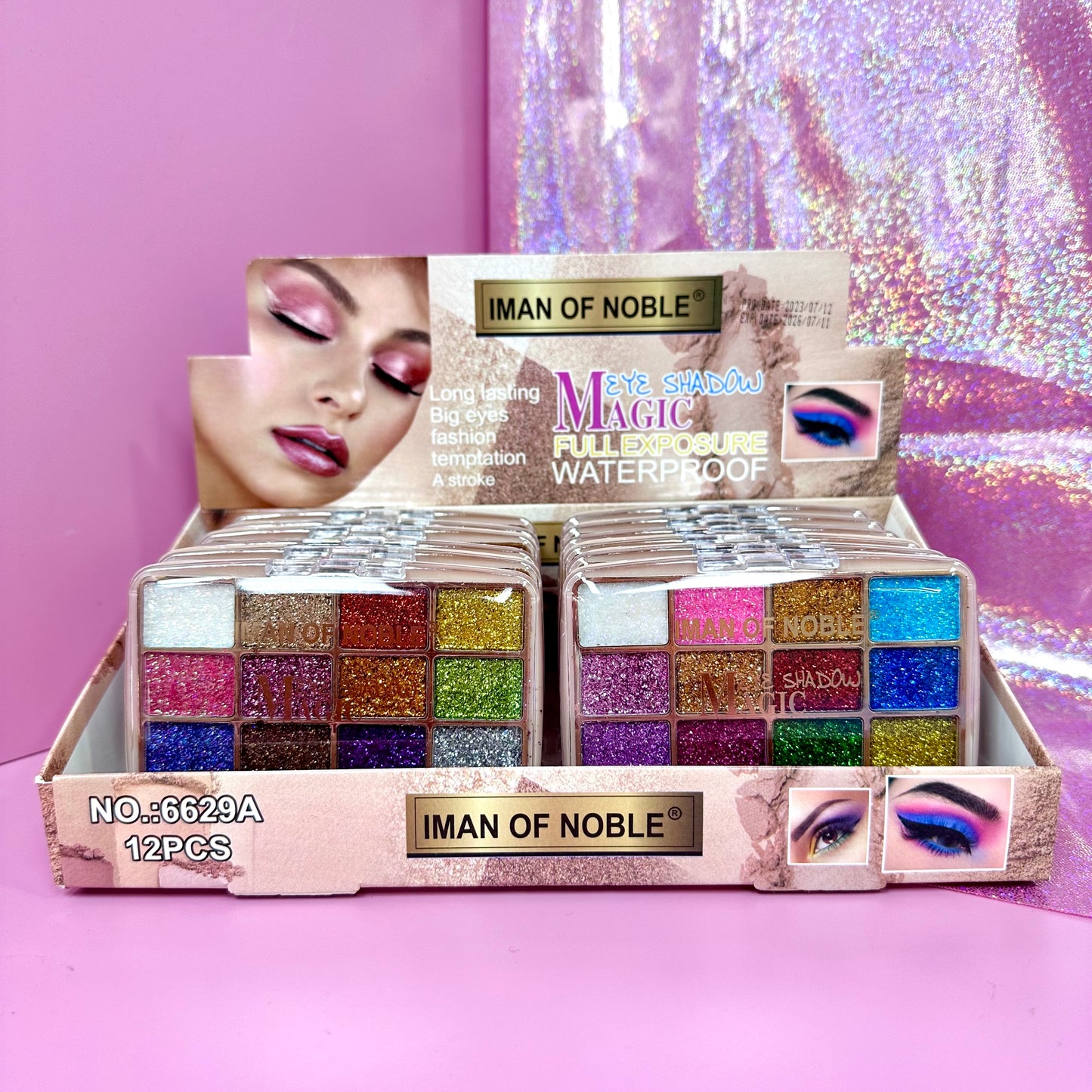 SOMBRAS GLITTER REF:6629A