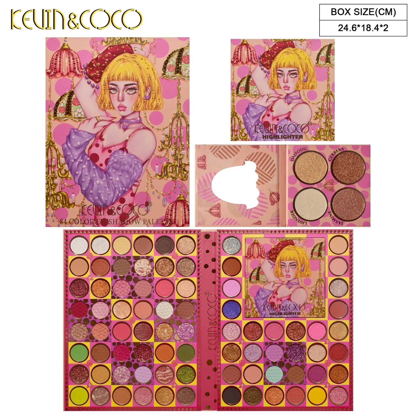 KIT MAQUILLAJE KEVIN&COCO REF:KC894424