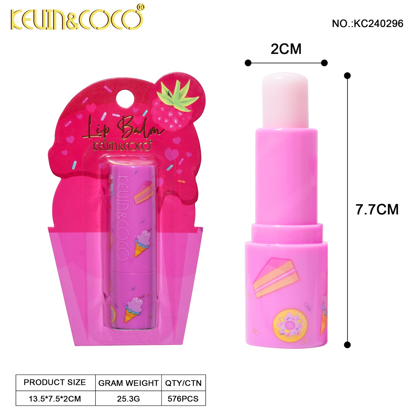 LABIAL PROTECTOR BARRA REF:KC240289/KC240296