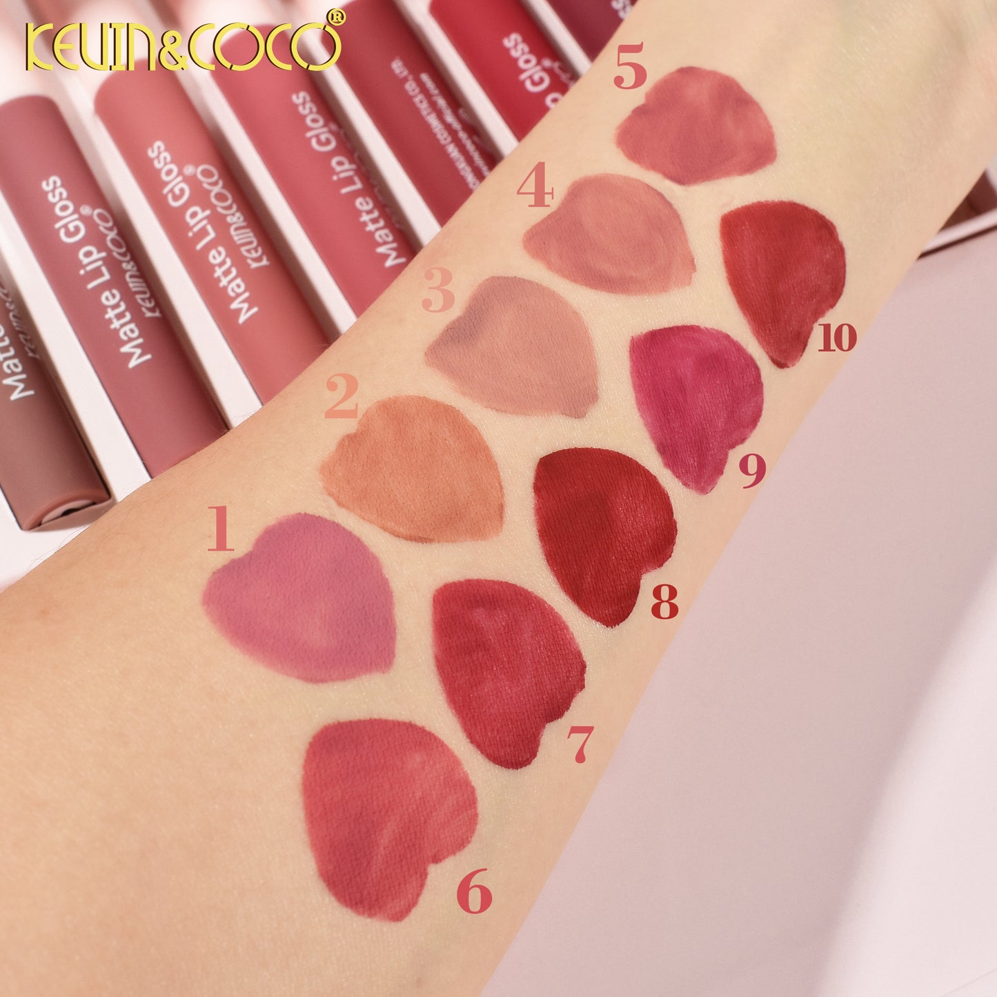 LABIAL LIQUIDO CREMOSO KIT*10 KEVIN&COCO REF:KC246427