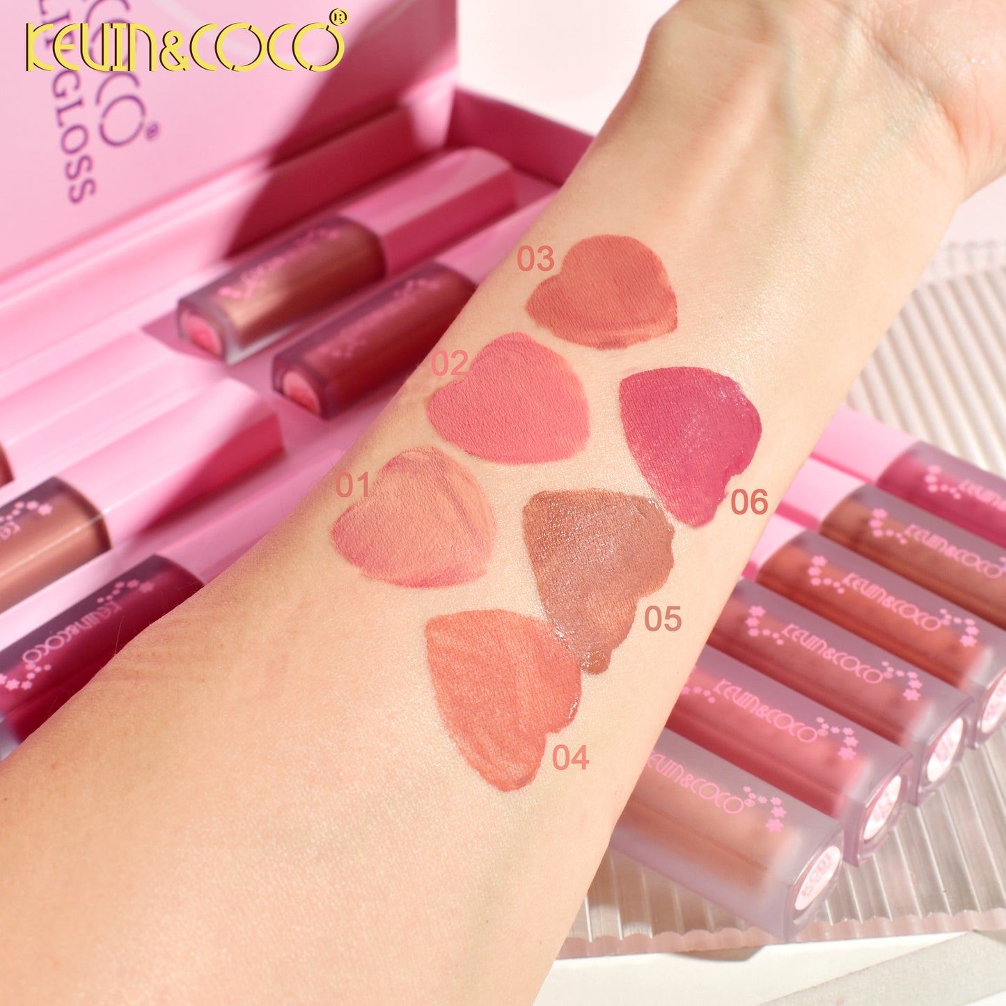 LABIAL LIQUIDO KIT *6 KEVIN&COCO REF:KC246830