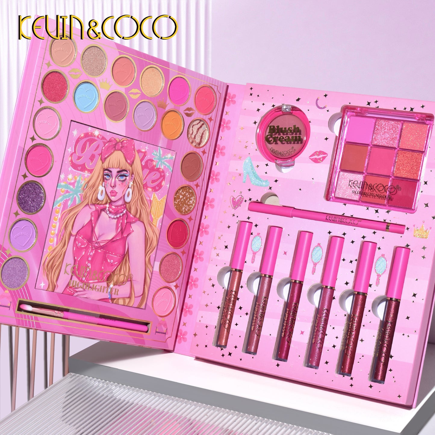 KIT DE MAQUILLAJE KEVIN&COCO  REF:KC233129